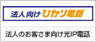 「法人向けひかり電話」法人のお客さま向け光IP電話