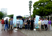 Participation in the Planting Zone and Flowerbed Maintenance Activity of the 2nd Tokushima Downtown Flower Road Project