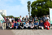 Participation in the Tokushima Downtown Flower Road Project - 5th Flower Planting Event