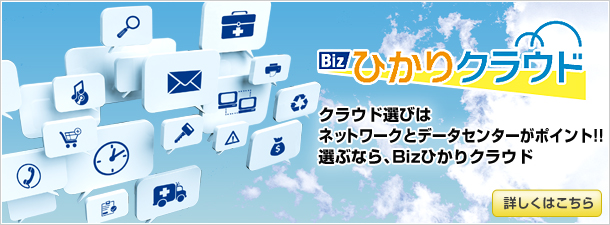 Bizひかりクラウド