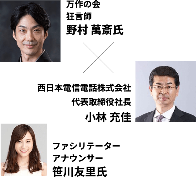 野村萬斎 小林充桂 笹川友里