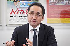 執行役員 新学習コンテンツ部門 軽部丈晴氏