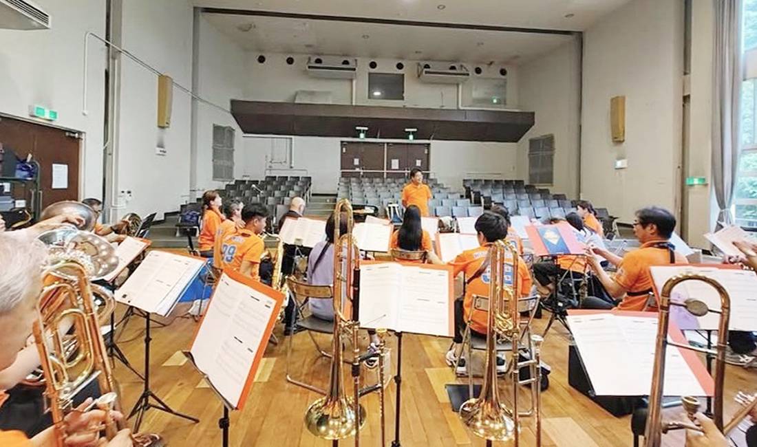 楽団演奏の様子