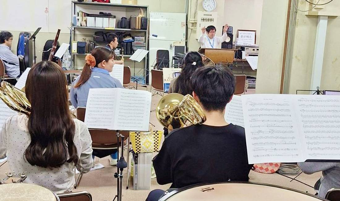 アンサンブル練習の様子