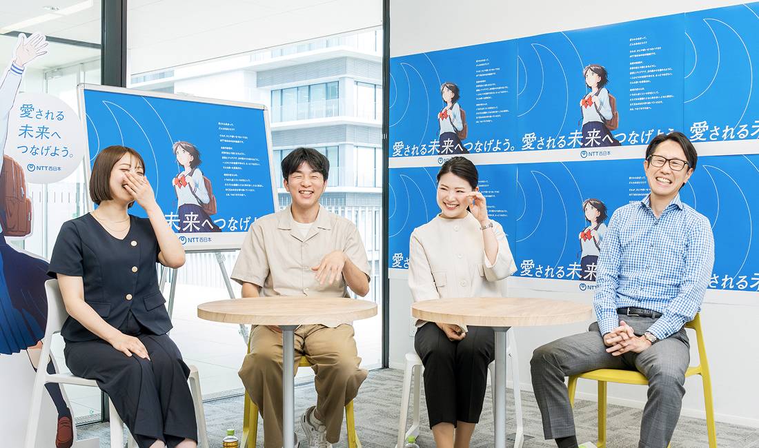 談笑するNTT西日本とADKのみなさん