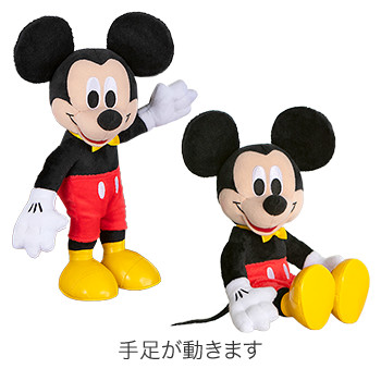 ミッキーマウス（ラブリー）＜プリザーブドフラワー・オリジナル箔押し手提げ袋付き＞