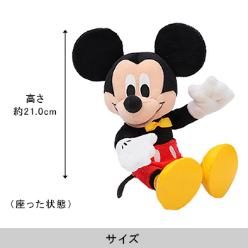 ミッキーマウス（ラブリー）＜プリザーブドフラワー・オリジナル箔押し手提げ袋付き＞