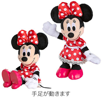 ミッキーマウス（ラブリー）＆ミニーマウス（ラブリー）＜プリザーブドフラワー・オリジナル箔押し手提げ袋付き＞