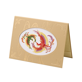 刺しゅう「祥鳳」（しょうほう）