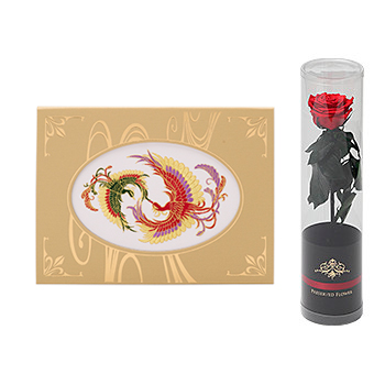 刺しゅう「祥鳳」（しょうほう）＜プリザーブドフラワー付き＞