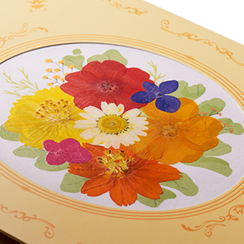 おし花「ひだまり」＜プリザーブドフラワー付き＞