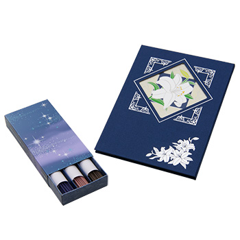 七宝「慈しみ」（いつくしみ）＜線香（哀星）付き＞