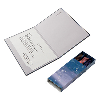 刺しゅう「宵菊」（よいぎく）＜線香（哀星）付き＞