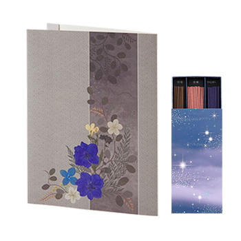 おし花「優惜」（ゆうせき）＜線香（哀星）付き＞