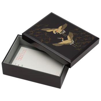 うるし 鶴の舞 小箱 つるのまい こばこ 詳細 Ntt西日本 電報お申込みサイト D Mail