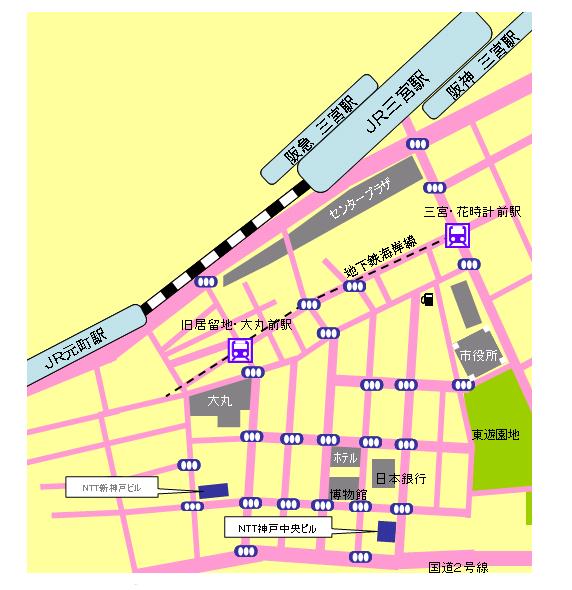 兵庫支店アクセスマップ地図画像