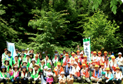 「ながら川ふれあいの森」森林ボランティア活動