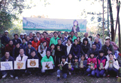 第5回「NTTみどりいっぱい塩江の森」植林活動