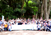 6th Hollyhock Planting Event at Kamigamo Shrine