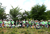 Tree Planting and Undergrowth Weeding at 'Brilliant Forest'