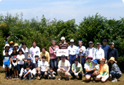 'Creating a Healthy Corporate Forest in Ariake Coast' Undergrowth Weeding Activity