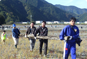 Participation in the '14th Abe River Driftwood Cleanup Festival'