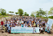 NTT West Group Tree Planting Event