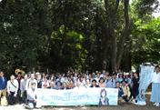 7th Hollyhock Planting Event at Kamigamo Shrine