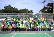 Participation in "Tanabe Bay Cleaning Mission"