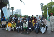 Participation in the "9th Flower Planting Event" of the Tokushima Downtown Flower Road Project
