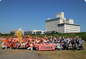 "Gifu Midori Ippai Project" - Cleaning of Nagara River after the Summer Holiday Season