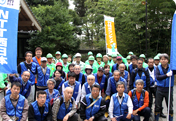 Bamboo Forest Maintenance Volunteer Activity at "Yamaguchi Daijingu" Shrine