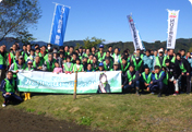 Participation in the 15th Abe River Driftwood Cleanup Festival