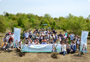 NTT West Group Tree Planting Event