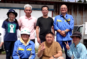 Participation in "Wachikiri (Grass Cutting)" Activity at Kuju Highland under the "Small Village Support Team" Program