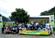 Rice Terrace Conservation Activity by Corporate Volunteers (August)