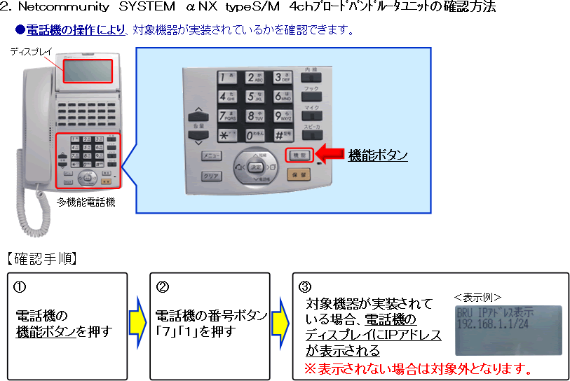 NTT西日本】【別紙】ご利用中の機器の確認方法について - 通信 NTT西日本】【別紙】ご利用中の機器の確認方法について - 通信