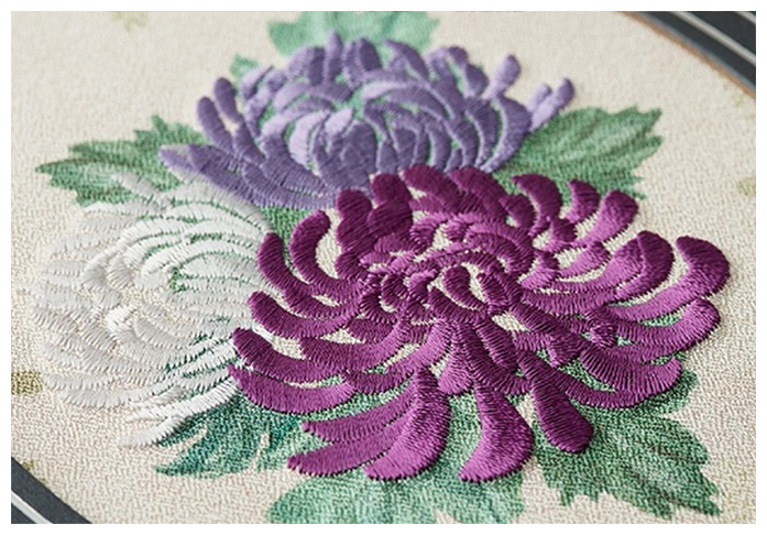 刺しゅうの画像