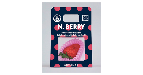 断捨離いちご NTT西日本】閉鎖型植物工場で生産したいちご「N.BERRY」の販売