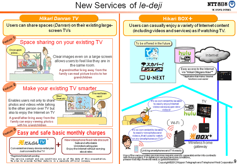 New Services of Ie-deji