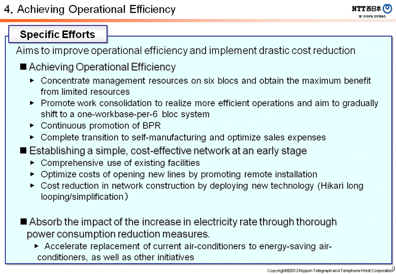 4. Achieving Operational Efficiency