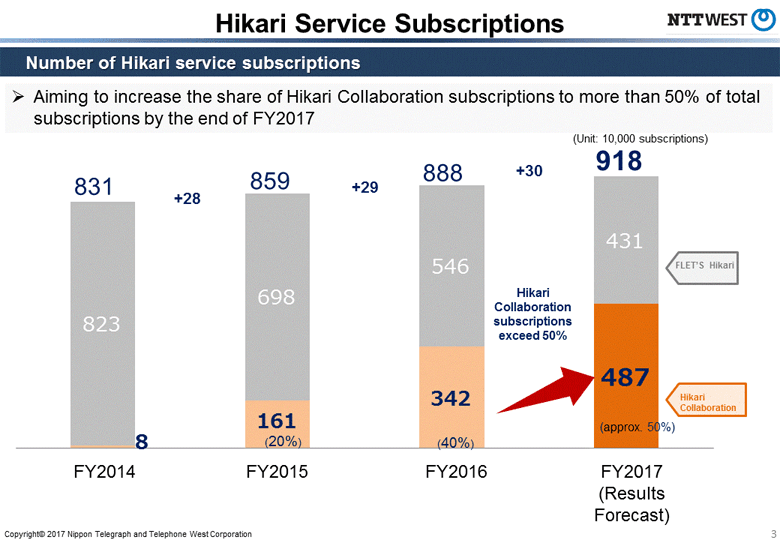 Hikari Service Subscriptions