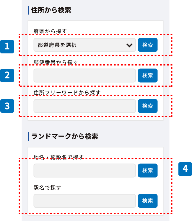 検索例