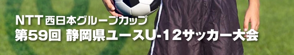 NTT西日本グループカップ 第59回 静岡県ユースU-12サッカー大会