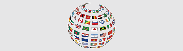 企業のグローバル化に順応した外国語設定