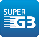 高速・高画質のスーパーG3ファクス。